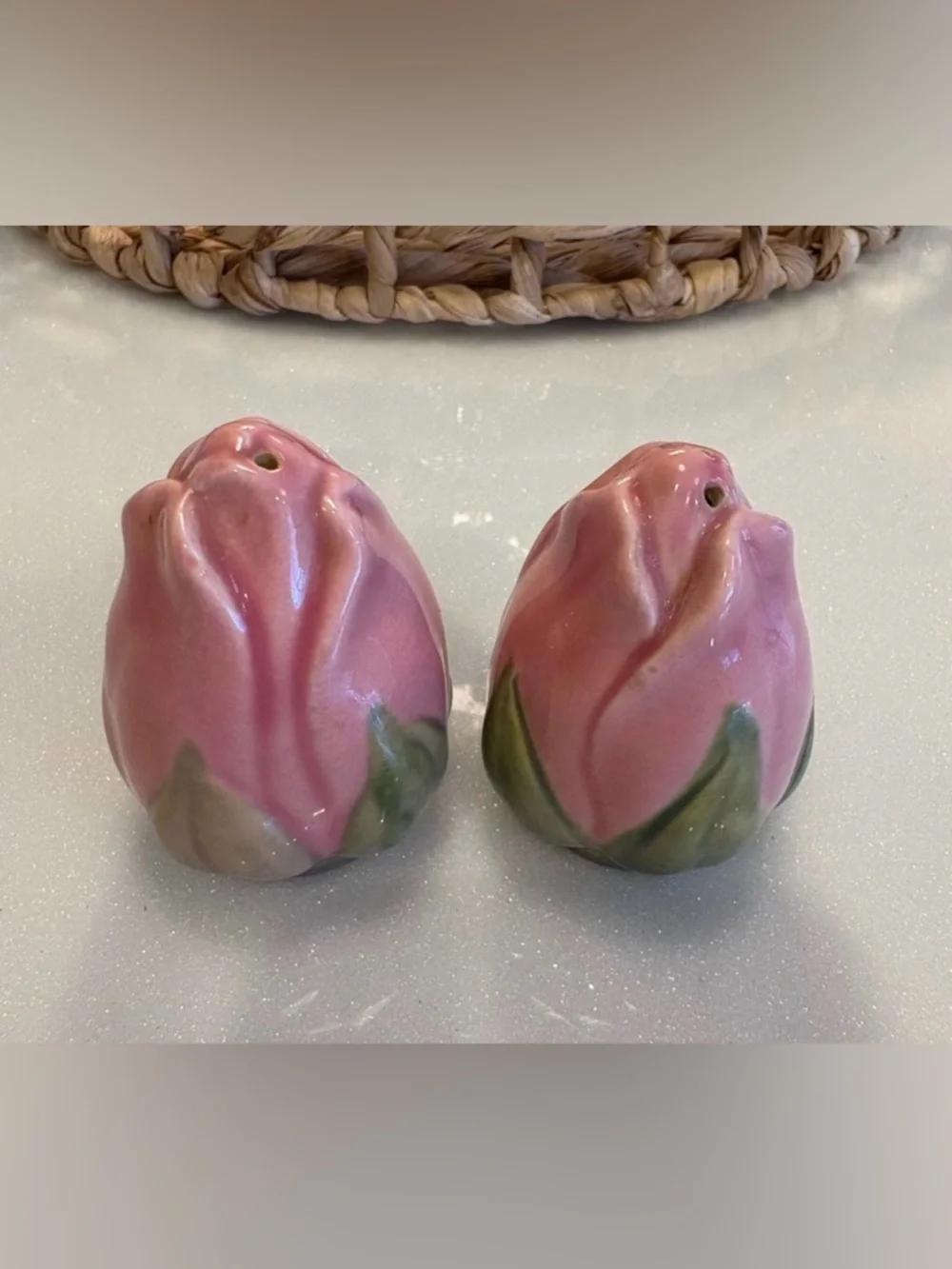 Franciscan Desert Rose Floral Salt and Pepper Shakers